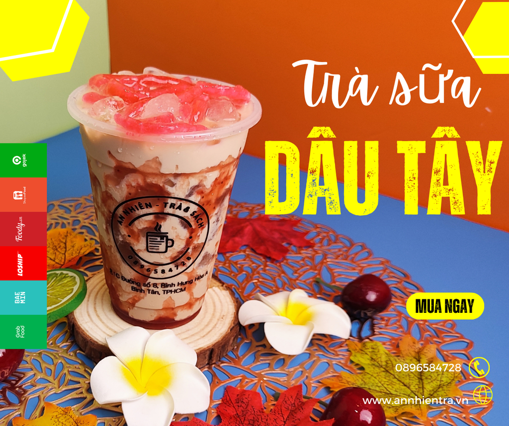 TRÀ SỮA DÂU TÂY