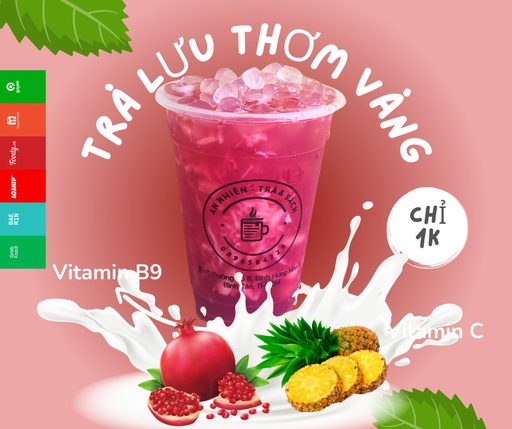 TRÀ LỰU CAM VÀNG